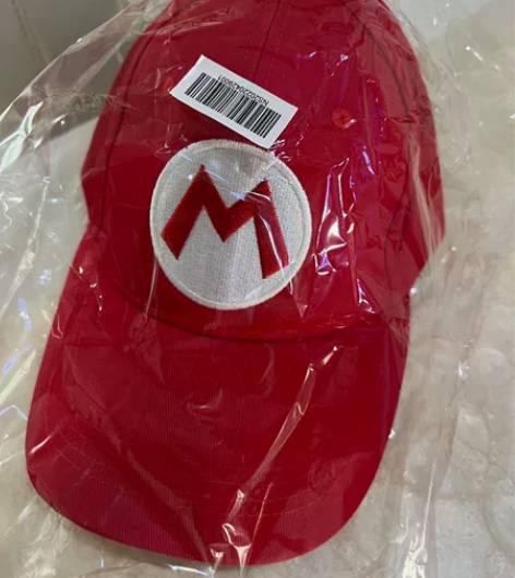 马力奥官方正品周边棒球帽，全新没戴过，58...