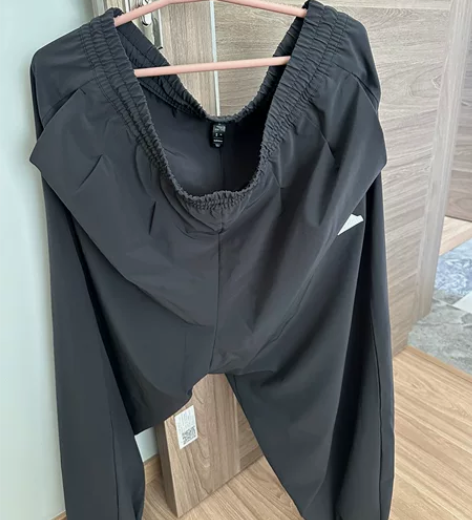 阿迪达斯梭织长裤女2024夏季新款跑步运动...