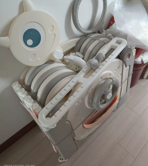 澳乐百变折叠游戏围栏宝宝防护栏栅婴儿 非常...