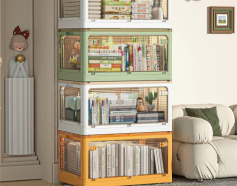 ?收纳箱可折叠家用衣柜衣服衣物升级加厚储物...