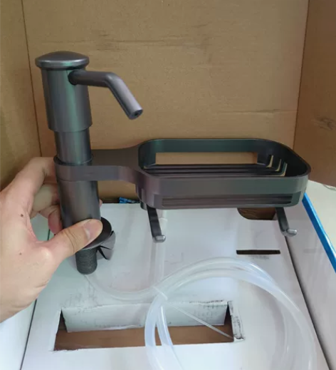 #厨房实用小工具 水槽洗洁精按压器神器厨房...