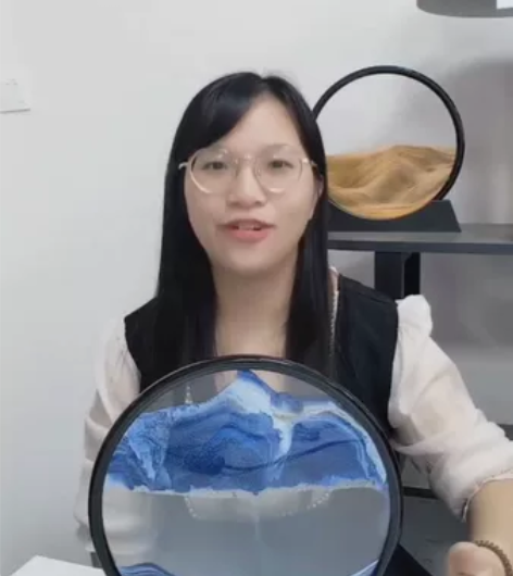 包邮处理厂家倒闭清仓处理一批沙漏网红摆件流...