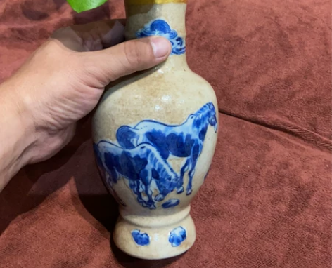 淸代、乾隆、淸花、双马瓶 感兴趣的话点“我...