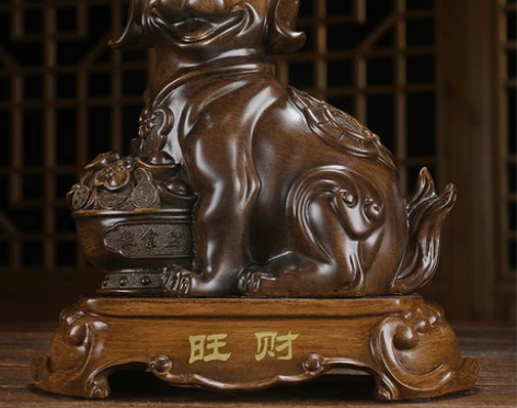 中式新房摆件 旺财生肖狗招财家居摆设客厅酒...