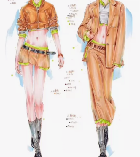 丁香都有 服装考研 服装效果图 服装设计 ...