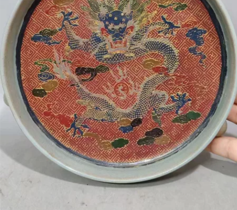 #收藏文玩老物件 #闲置在家的老物件 三足...