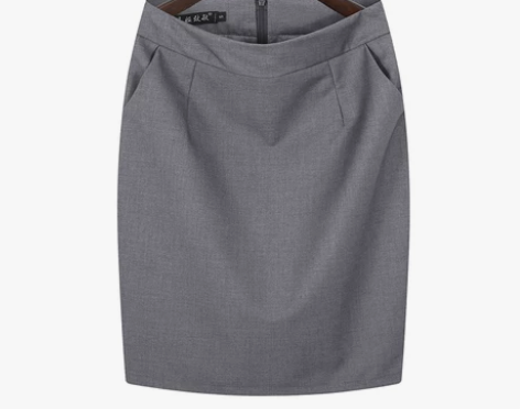 职业高腰包臀半身裙女夏工装短裙子工作裙西装...