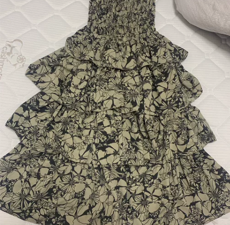 巨巨温柔的国风裙，仙仙蛋糕裙，只去上课外穿...