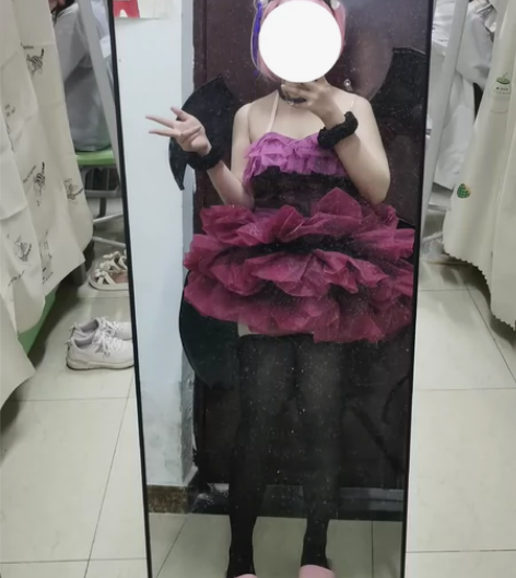 出uwo悠窝窝 拉姆恶魔COS服两顶假发)...