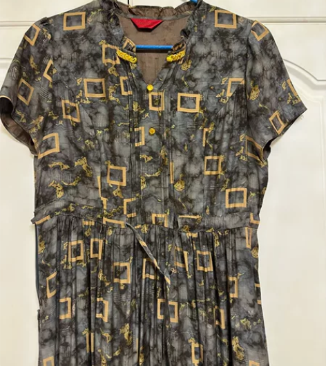 民族风连衣裙 夏装 XL 九五新。穿上秀气...