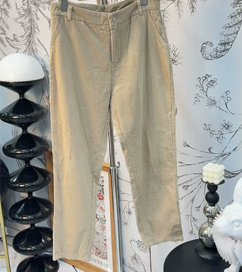 灯芯绒裤子腰围76 臀围96 裤长91 感...