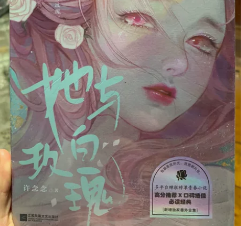 她与白玫瑰 正版九成新 不确保有周边  无...