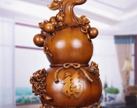 葫芦财到福到葫芦摆件家居客厅办公室装饰品乔...