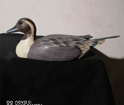 八九零年代手工雕刻作品26x8x9cm，看...