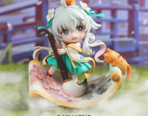 擎苍神乐七奈画见桃夭Q版手办正版动漫周边公...