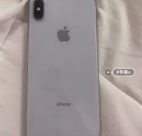 姐姐送的iPhoneX 256G 白色备用...