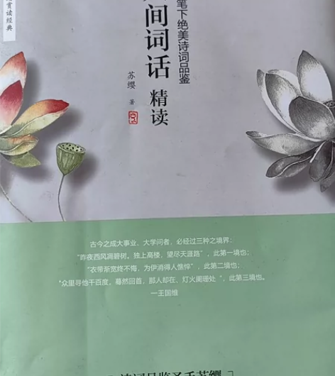 《人间词话》精度，一本非常优秀的文学作品，...