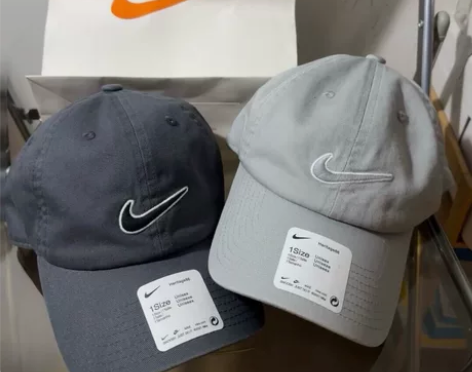 【全新吊牌齐全】Nike/耐克球帽，灰色耐...