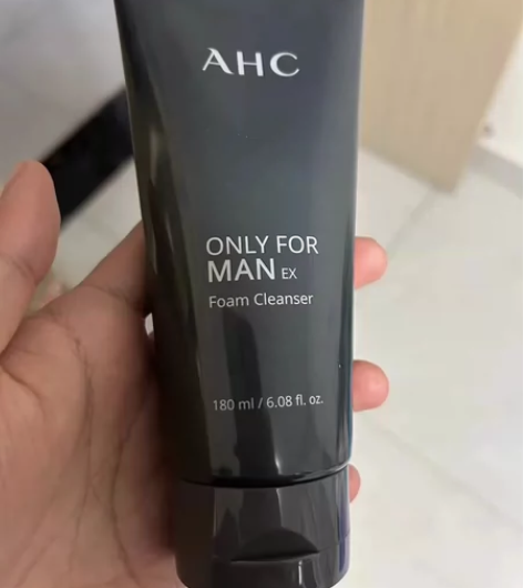 ahc男士洗面奶180ml控油补水保湿深层...
