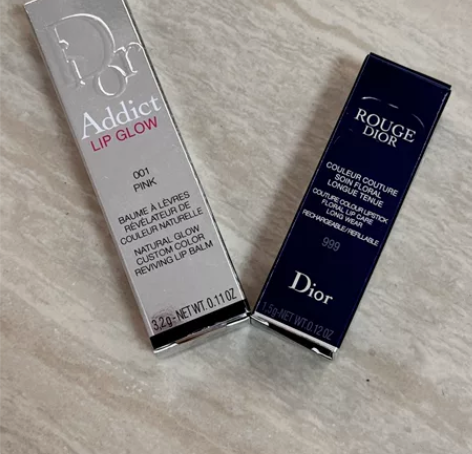 Dior 润唇膏001号色 赠送一个经典正...