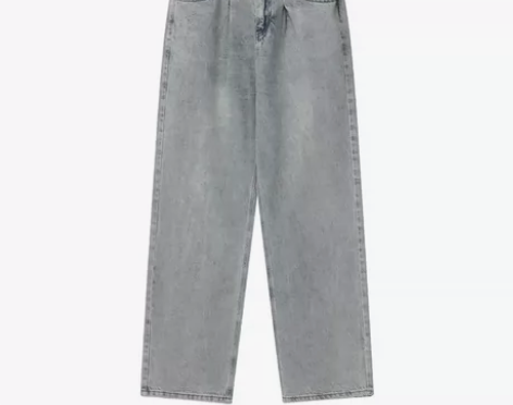 牛仔裤男直筒宽松阔腿裤潮牌痞帅工装裤子秋冬...
