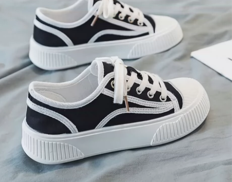 捡漏全新学生帆布鞋女鞋2024新款休闲女士...