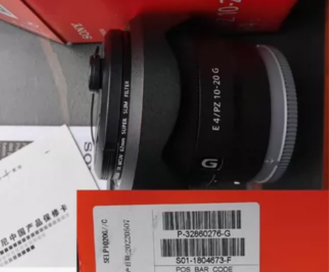 出：索尼PZ10-20G镜头 箱说全，22...