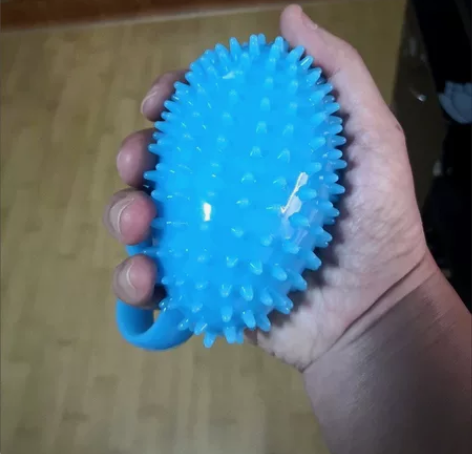 五指康复握力球手指力量圈训练握力器老年人锻...