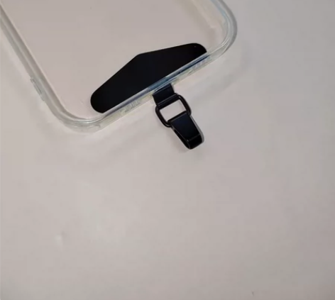 手机挂绳夹片不锈钢超薄结实金属垫片防摔背贴...