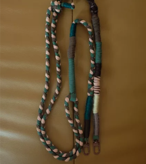 全手工制作手机绳/手机斜挎绳 全新，现货长...
