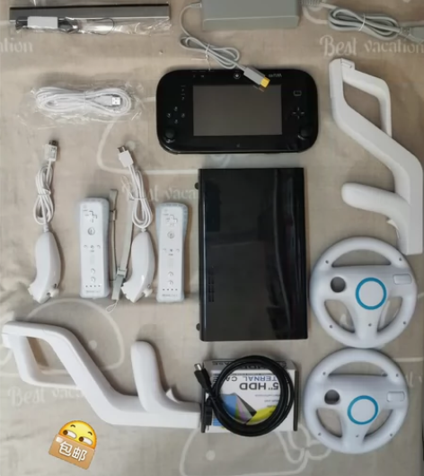 任天堂WIIU原装体感游戏机 九新以上日版...