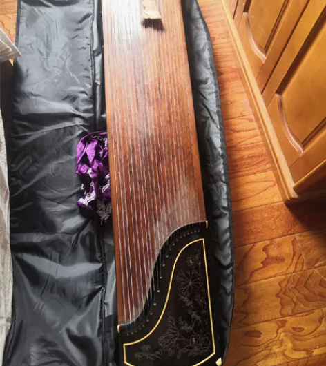 高档黑檀刻字初学古筝 考级演奏乐器10级实...