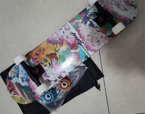 包邮／原价400的justice初级滑板 ...