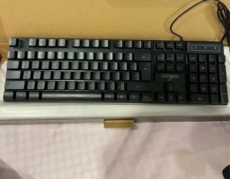 全新未使用键盘,悬浮机械手感套装 支持lo...