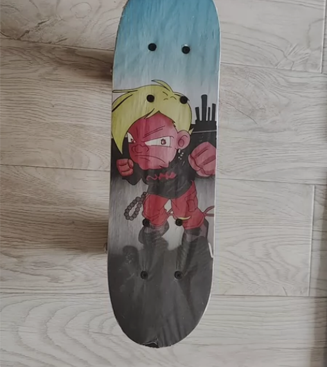 全新小滑板，保护膜未拆，什么品牌不会看，要...