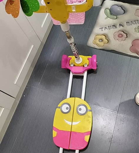 去年淘宝一百多购买的,小孩骑了不到30次就...