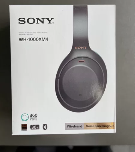 索尼WH-1000XM4 银色 国行 成色...