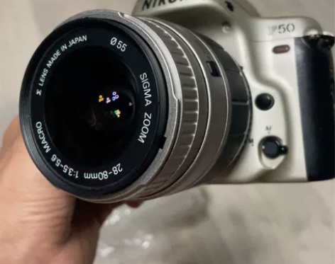 尼康f50胶片单反相机，功能正常，带适马 ...