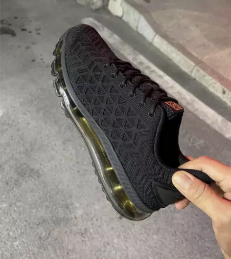 男女同款正品捡漏！anta黑金系带气垫飞织...