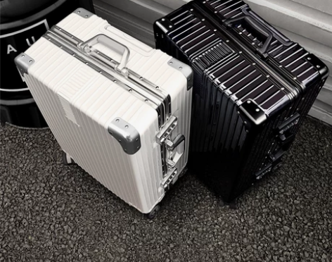 行李箱拉杆箱万向轮ins网红旅行铝框女男小...