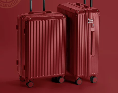 【年货价】红色结婚行李箱陪嫁箱女新娘嫁妆婚...