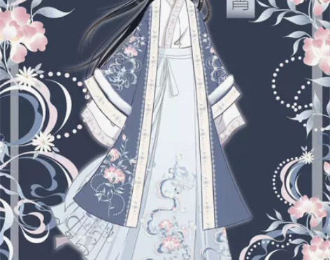 【出】玉术曲宵原创汉服女宋制长禙子一整套，...