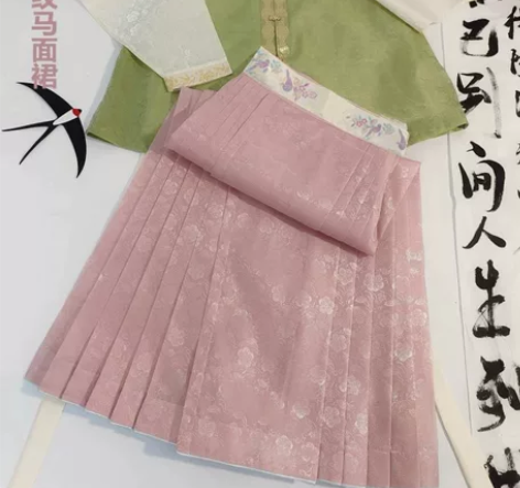 南山韵味波光粼粼连珠蝴蝶灵光纱织金明制夏女...