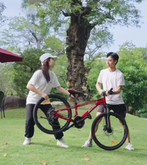 喜德盛2023款中国风24英寸儿童青少年山...