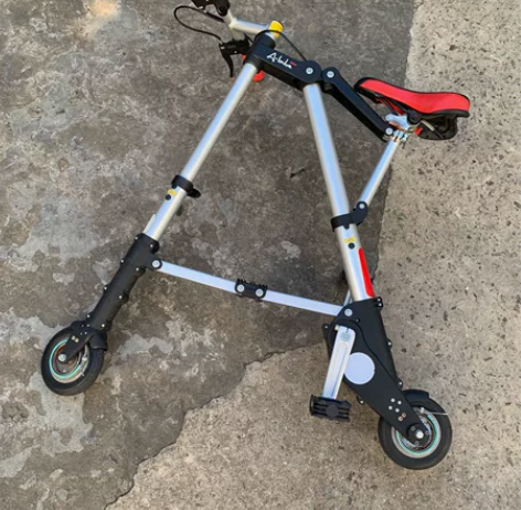 二手升特abike轻便自行车脚踏迷你折叠单...