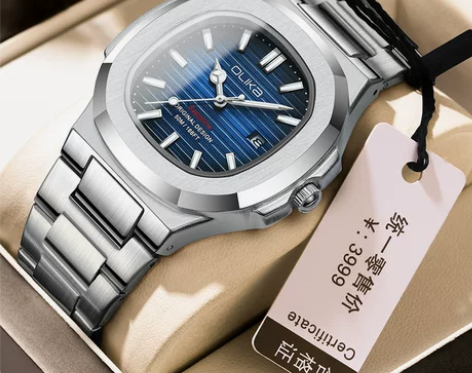 新款手表爆款不锈钢表带防水夜光休闲石英表