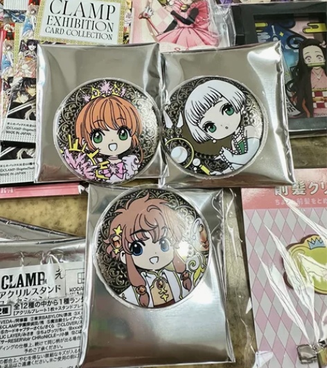 东京Clamp展 Clamp徽章小樱：15...