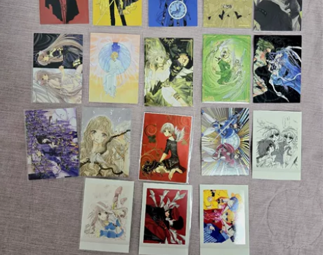 clamp原画展收藏卡多ip拍立得 收藏卡...