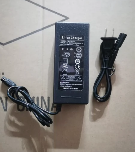 包邮小米9九号平衡车充电器63V三孔54....