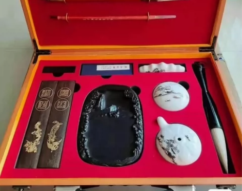 荣宝斋  文房四宝套装13件套 兼毫狼毫毛...